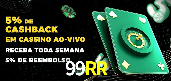 Promoções do cassino ao Vivo 99RR